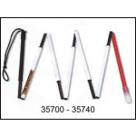 Bastone bianco in grafite ultra light 1,37M