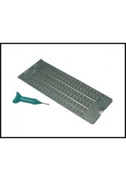 Tavoletta braille 6X19 in alluminio
