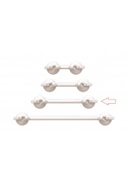 Maniglione Roth due mani lunghezza fissa 35 cm
