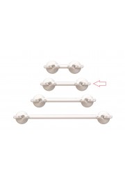 Maniglione Roth due mani lunghezza fissa 21 cm