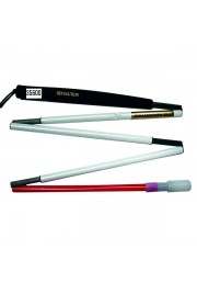 Bastone bianco in grafite 1,01M