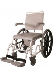 Sedia da doccia Comodissima con ruote da 5’’ e da 24’’