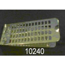 Tavoletta braille 4X13 in alluminio