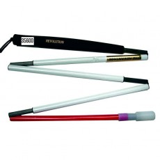 Bastone bianco in grafite 1,11M